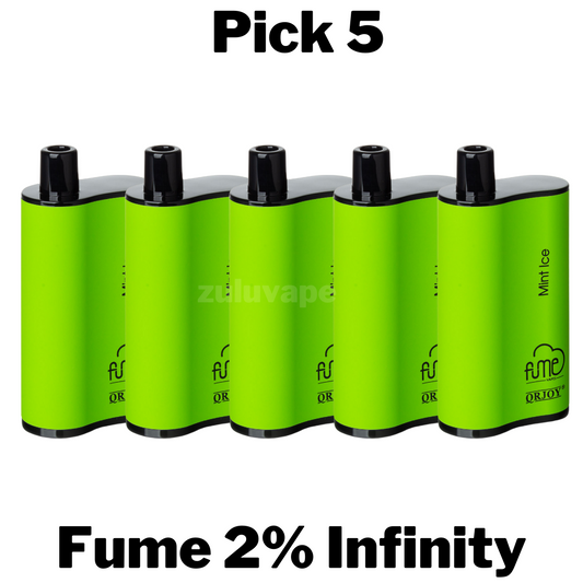 Fume Infinity 2% Disposable Vape Pick 5
