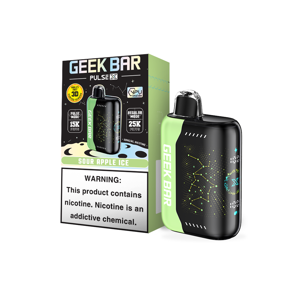 Geekbar Pulse X 25000 Disposable Vape Box of 5