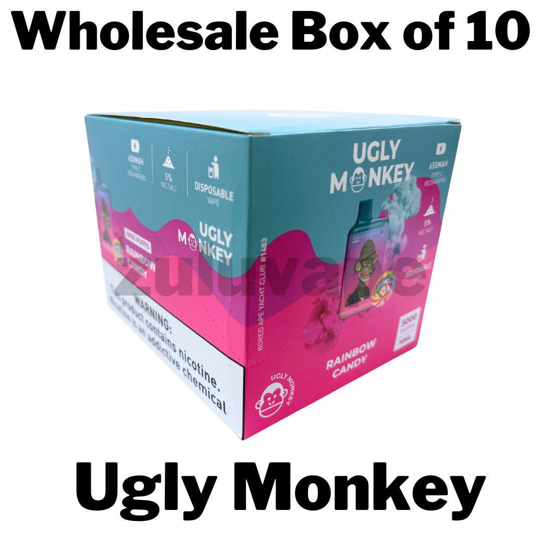 Ugly Monkey 5000 Puff Disposable Vape Wholesale Box of 10