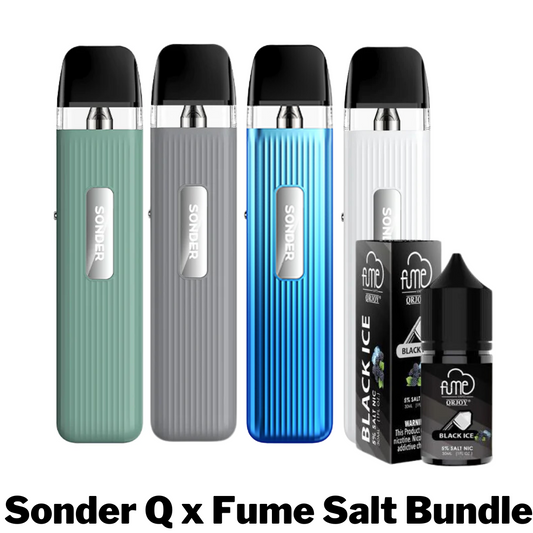 Sonder Q Pod Kit & Fume Salt Bundle