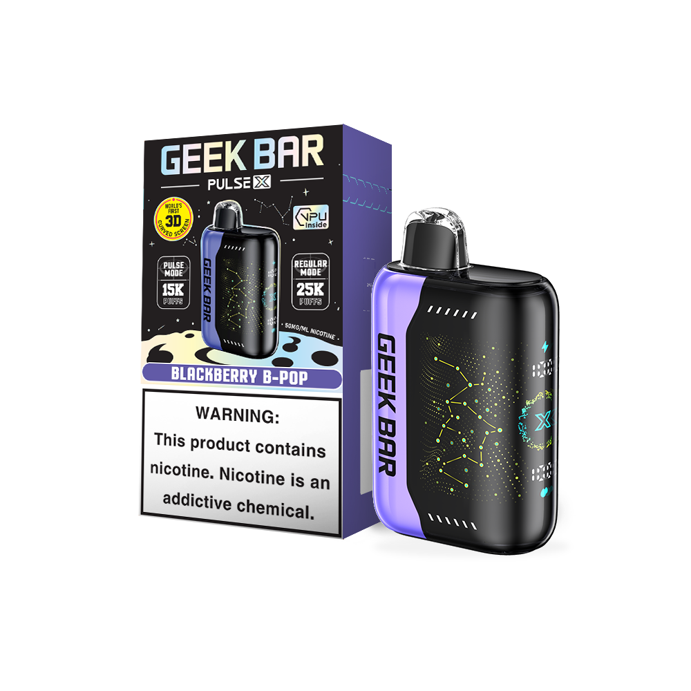 Geekbar Pulse X 25000 Disposable Vape Box of 5