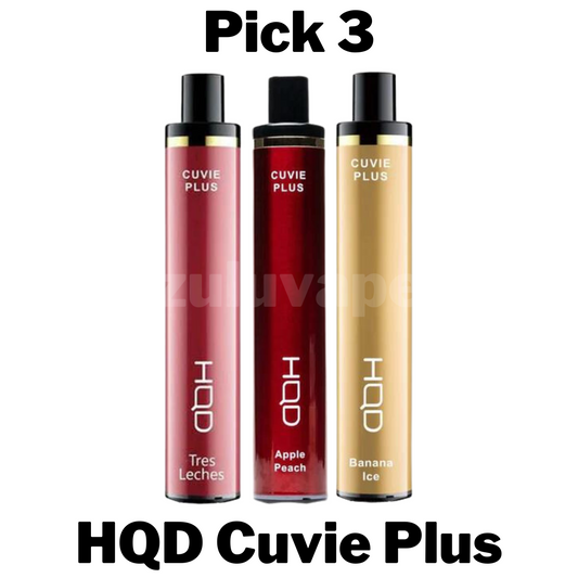 HQD Cuvie Plus Disposable Vape Pick 3