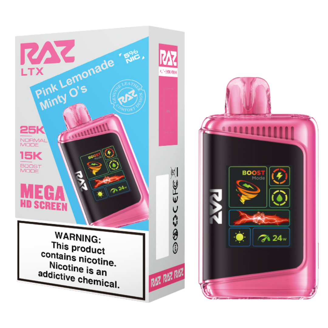 Raz LTX Disposable Vape Box of 5 Zuluvape Raz LTX Disposable Vape Box of 5 Zuluvape