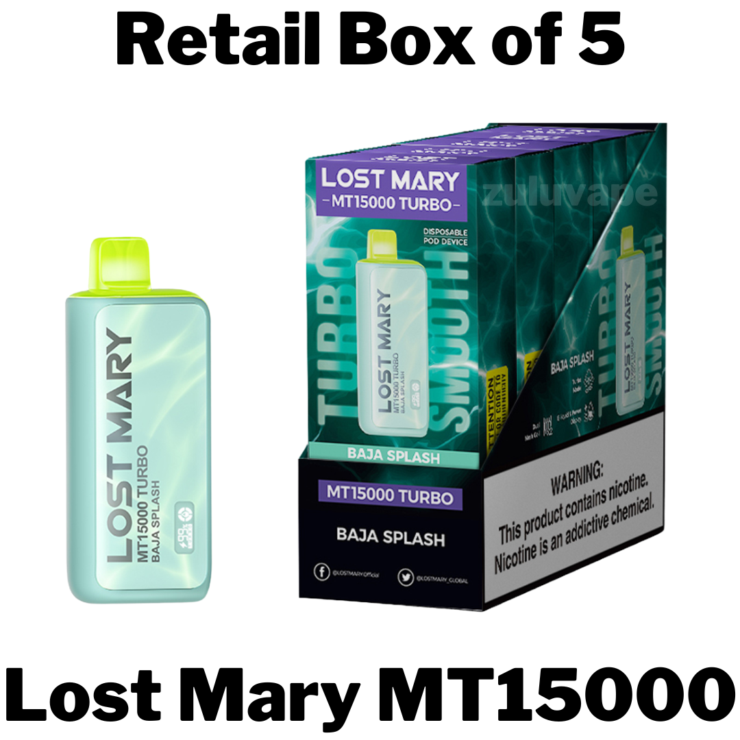 Lost Mary MT15000 Disposable Vape Box of 5
