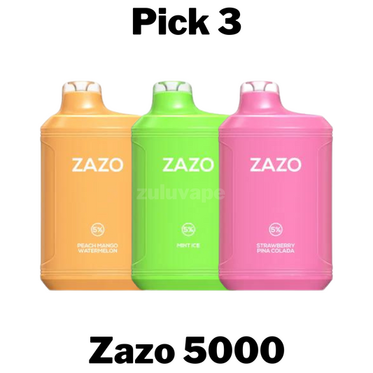 Zazo 5000 Puff Disposable Vape Pick 3