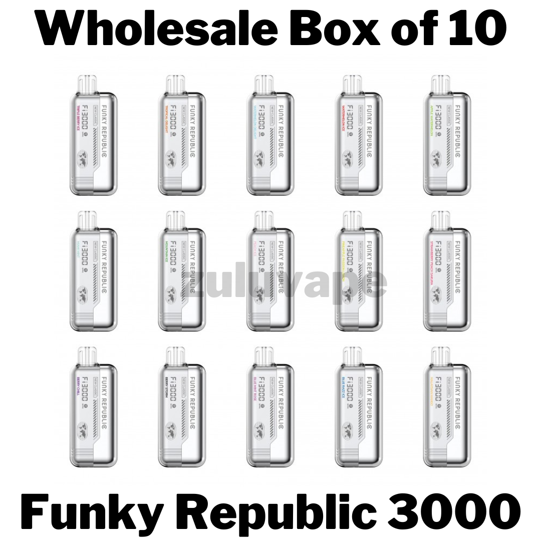 Funky Republic Fi 3000 Disposable Vape Wholesale Box of 10