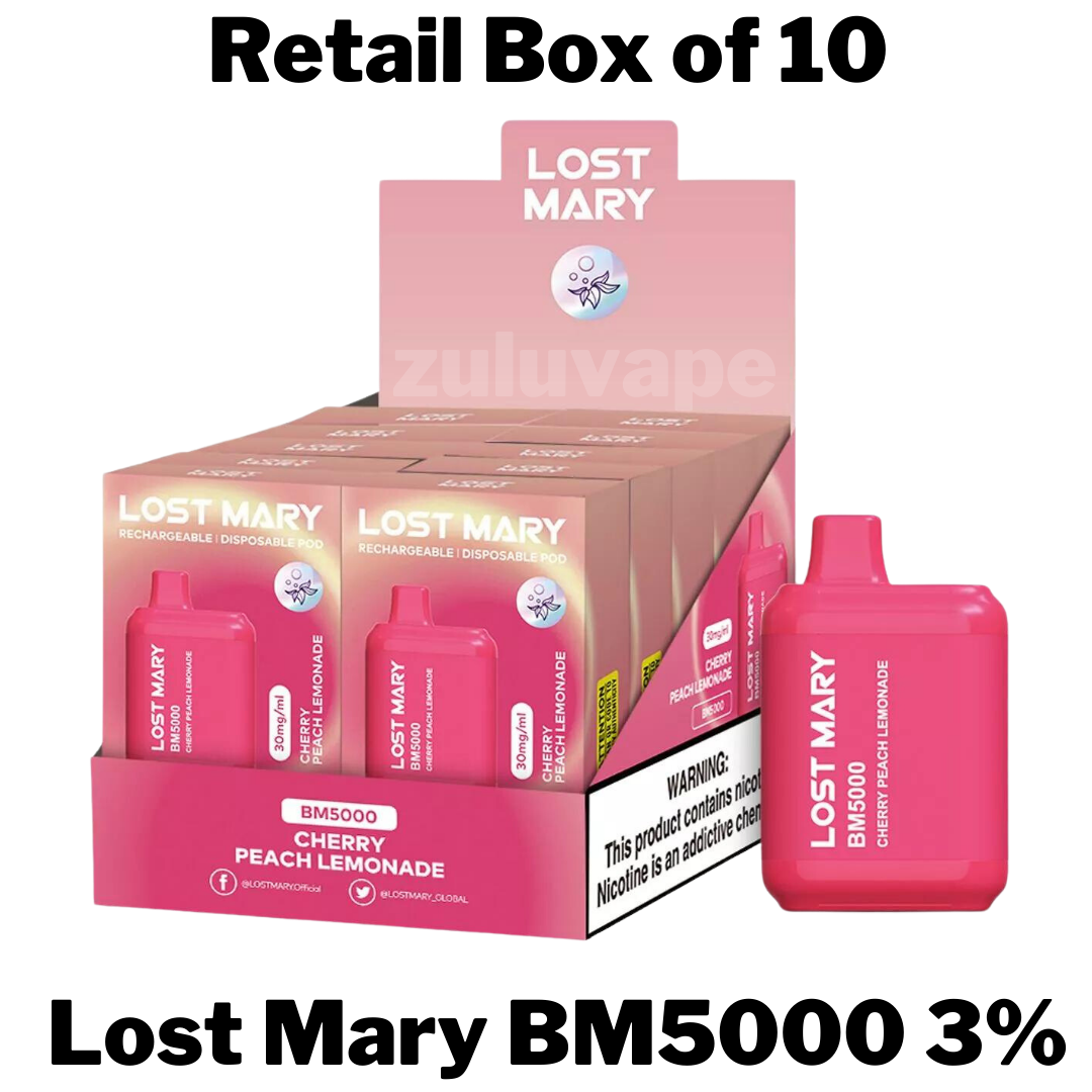 Lost Mary BM 5000 3% Disposable Box of 10