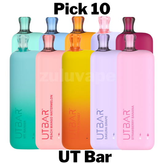 UT Bar Disposable Vape Powered by Flum Pick 10