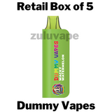 Dummy Vape by 6ix9in Box of 5 featuring a sleek design with a battery and juice level gauge for easy monitoring.