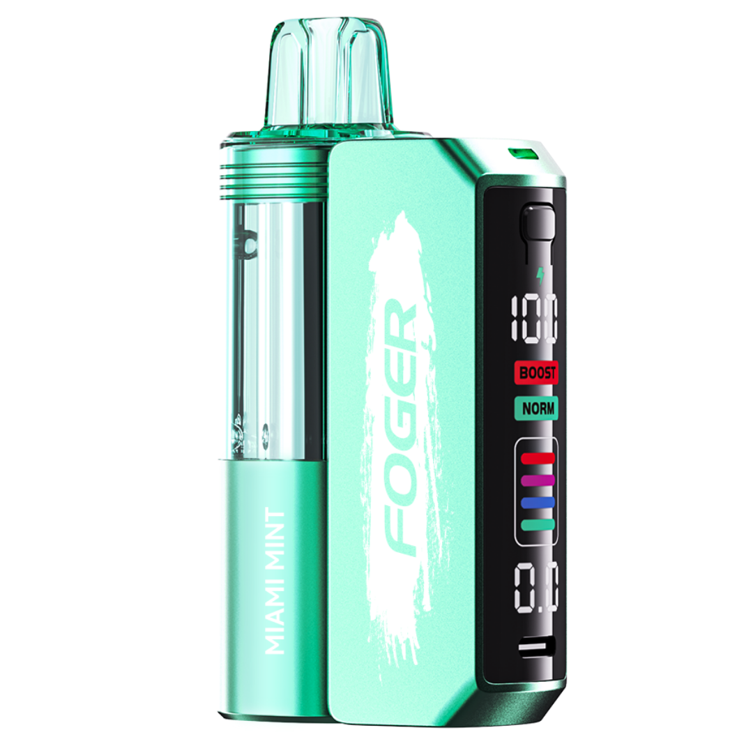Foger Switch Pro Kit Miami Mint pod system vape smooth mint flavor long lasting pod system Zuluvape