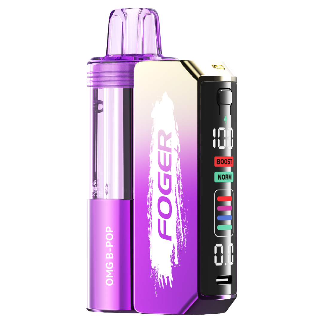 Foger Switch Pro Kit OMG B Pop pod system vape sweet candy blend flavor rechargeable vape Zuluvape