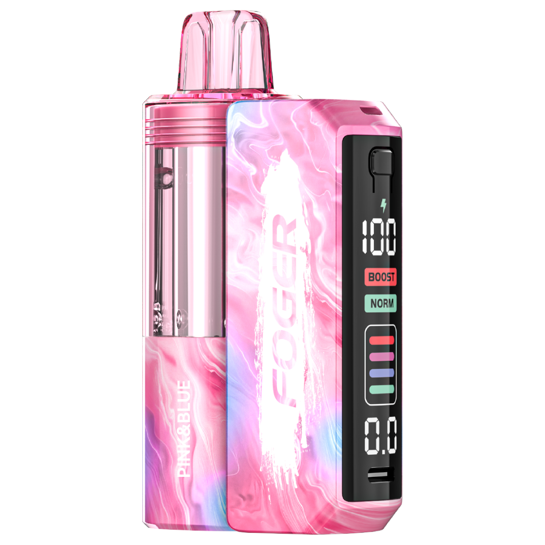 Foger Switch Pro Kit Pink and Blue pod system vape mixed fruit candy flavor Zuluvape