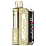 Foger Switch Pro Kit Strawberry Banana pod system vape creamy fruit blend replaceable pod vape Zuluvape