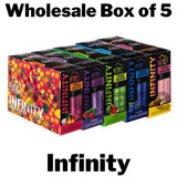 Fume Infinity Disposable Wholesale Box of 5, featuring 3,500 puffs per device, pre-filled with premium e-liquid, and a powerful battery for extended use. Perfect for wholesale buyers seeking popular flavors in bulk.