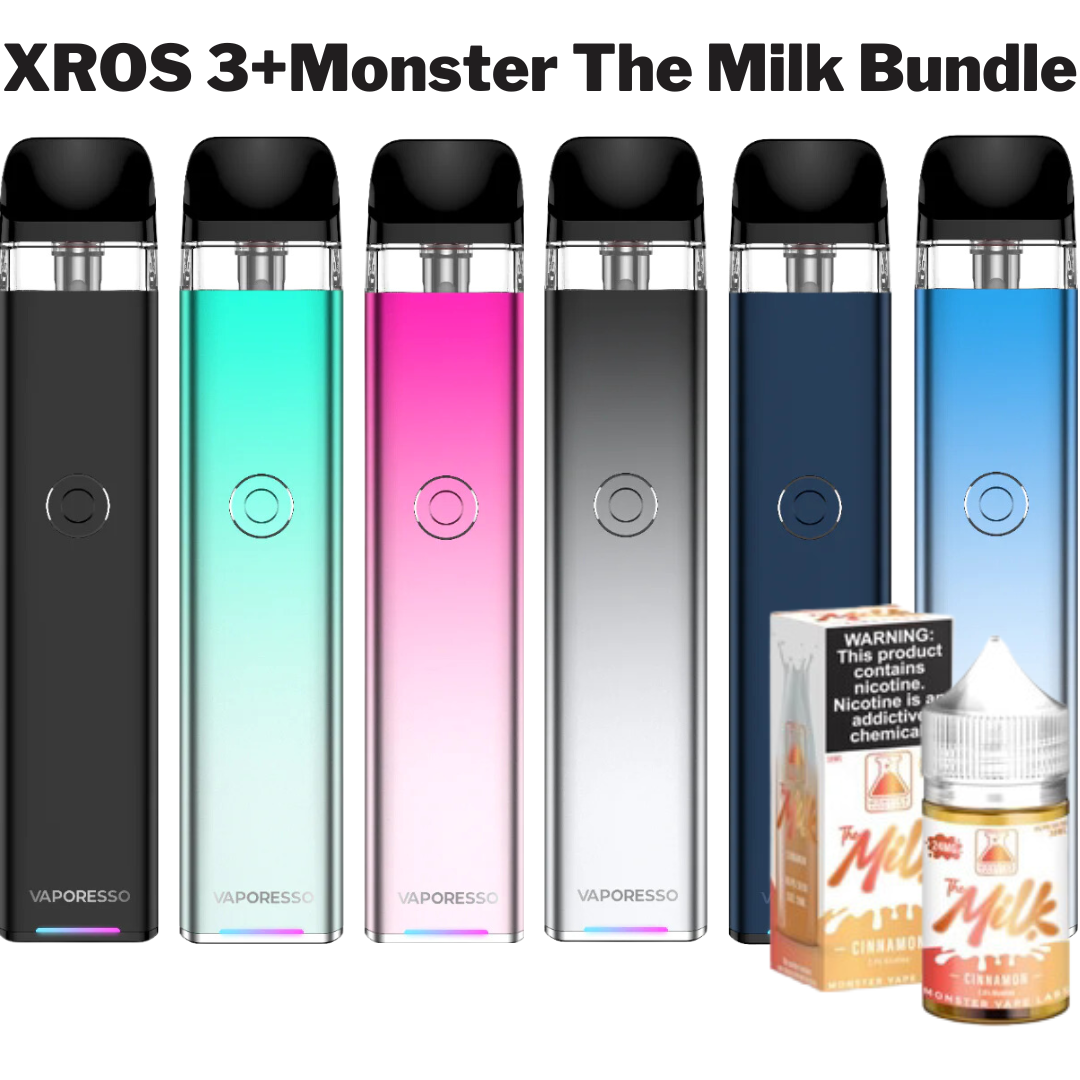 XROS 3 & Monster Milk Salt Bundle