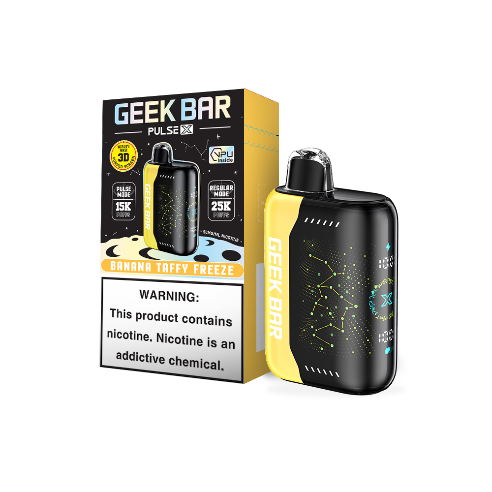 Geekbar Pulse X 25000 Disposable Vape Box of 5