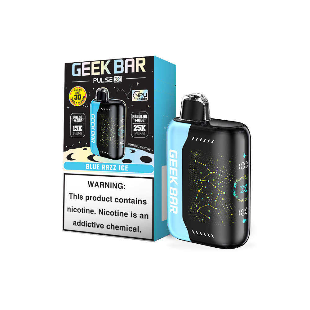 Geekbar Pulse X 25000 Disposable Vape Box of 5