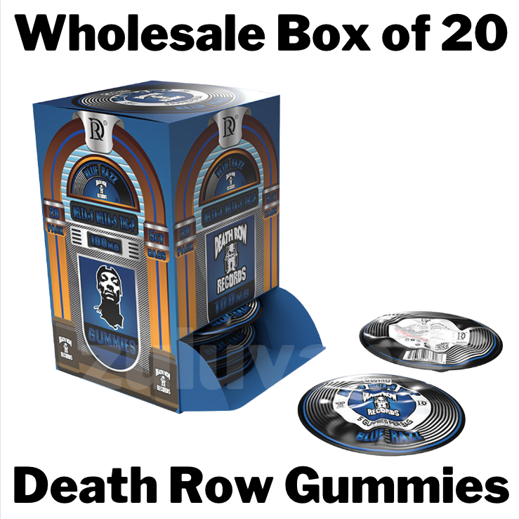 Death Row Records Gummies Wholesale Box of 20 Bags