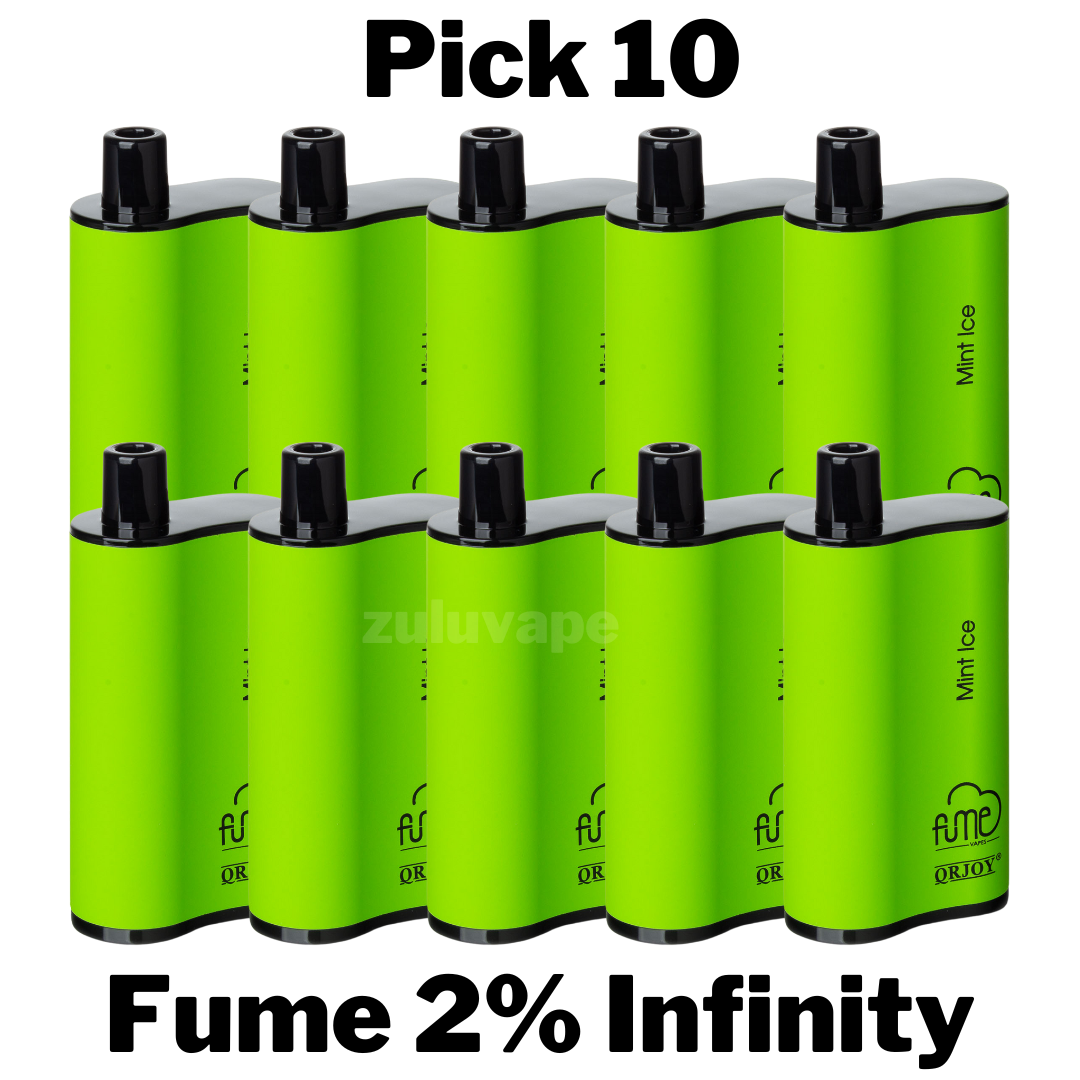 Fume Infinity 2% Disposable Vape Pick 10