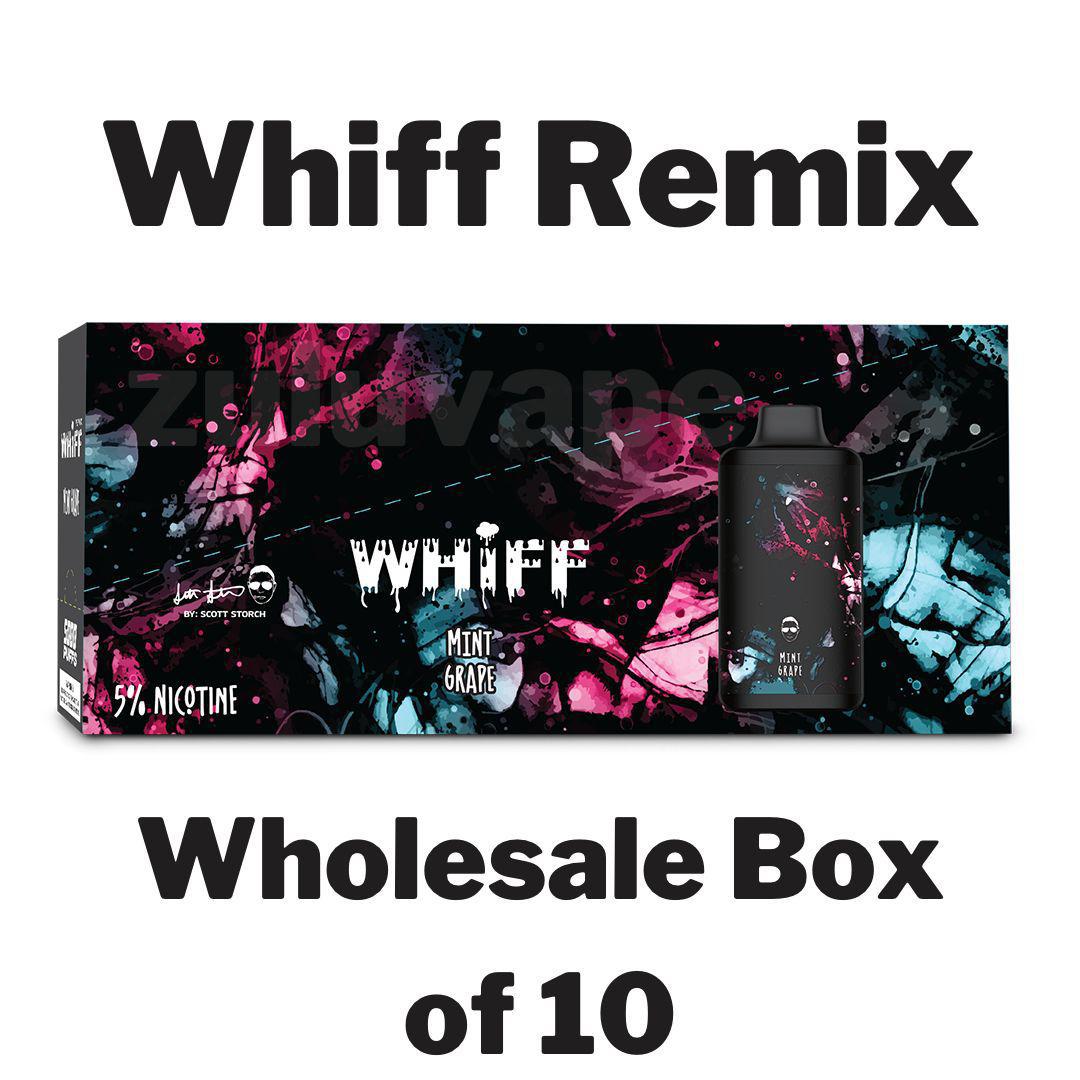 Whiff Remix Disposable Vape Wholesale Box of 10