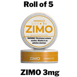 Zimo 3mg Nicotine Pouches Roll of 5 Cans