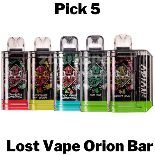 Lost Vape Orion Bar 7500 Puff Disposable Pick 5