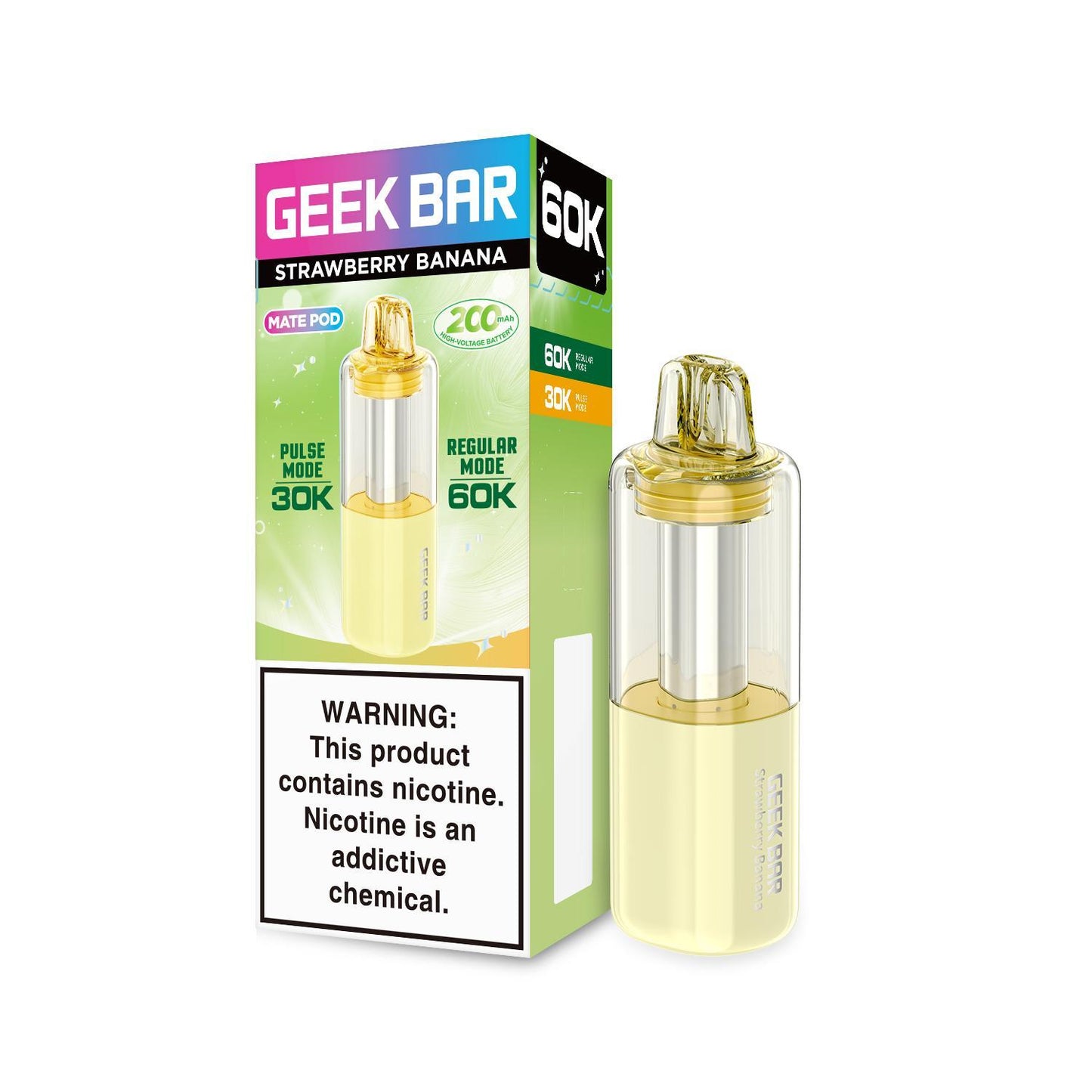 Geek Bar Mate 60K Pod Box of 5