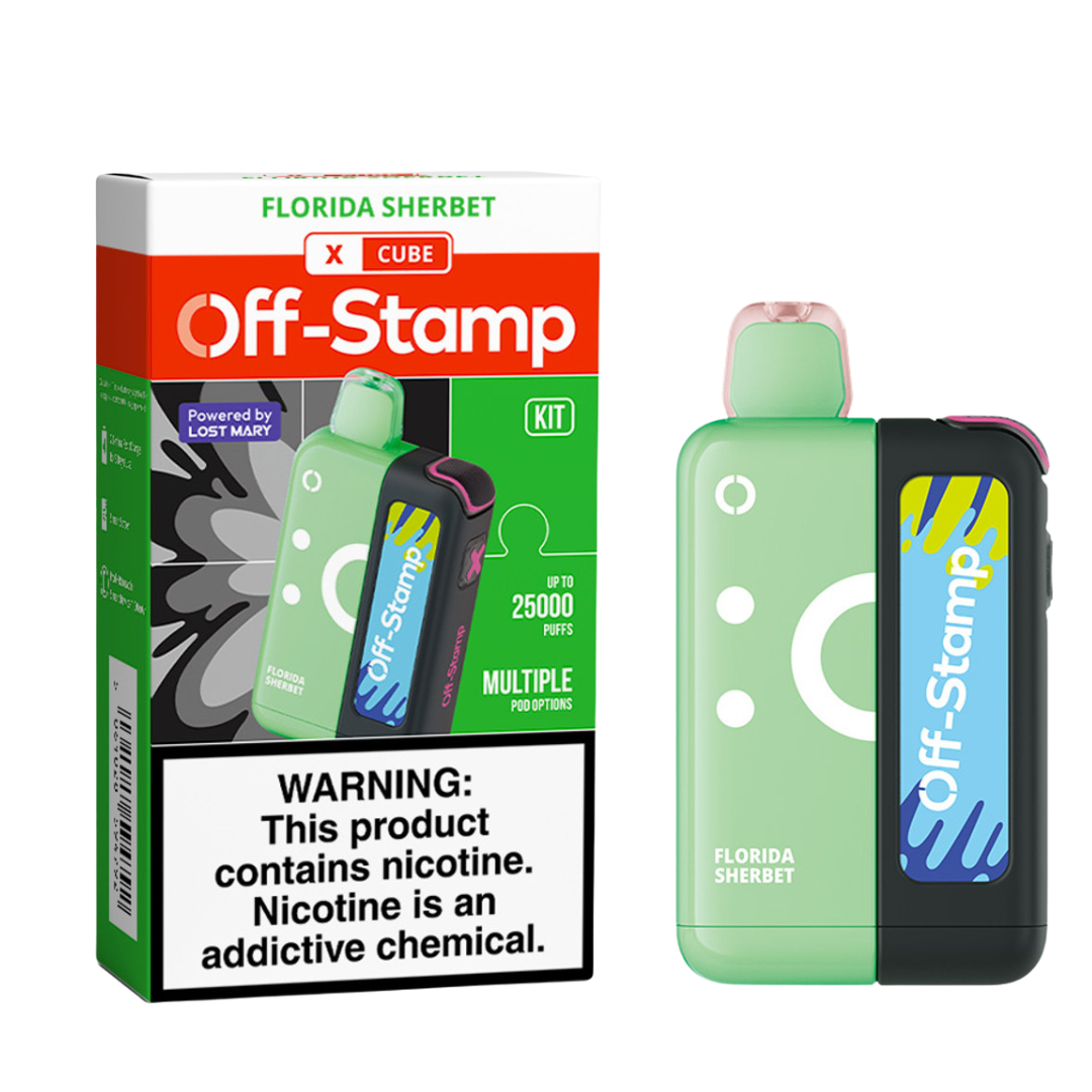 Off Stamp X-Cube 25K Kit Box of 5