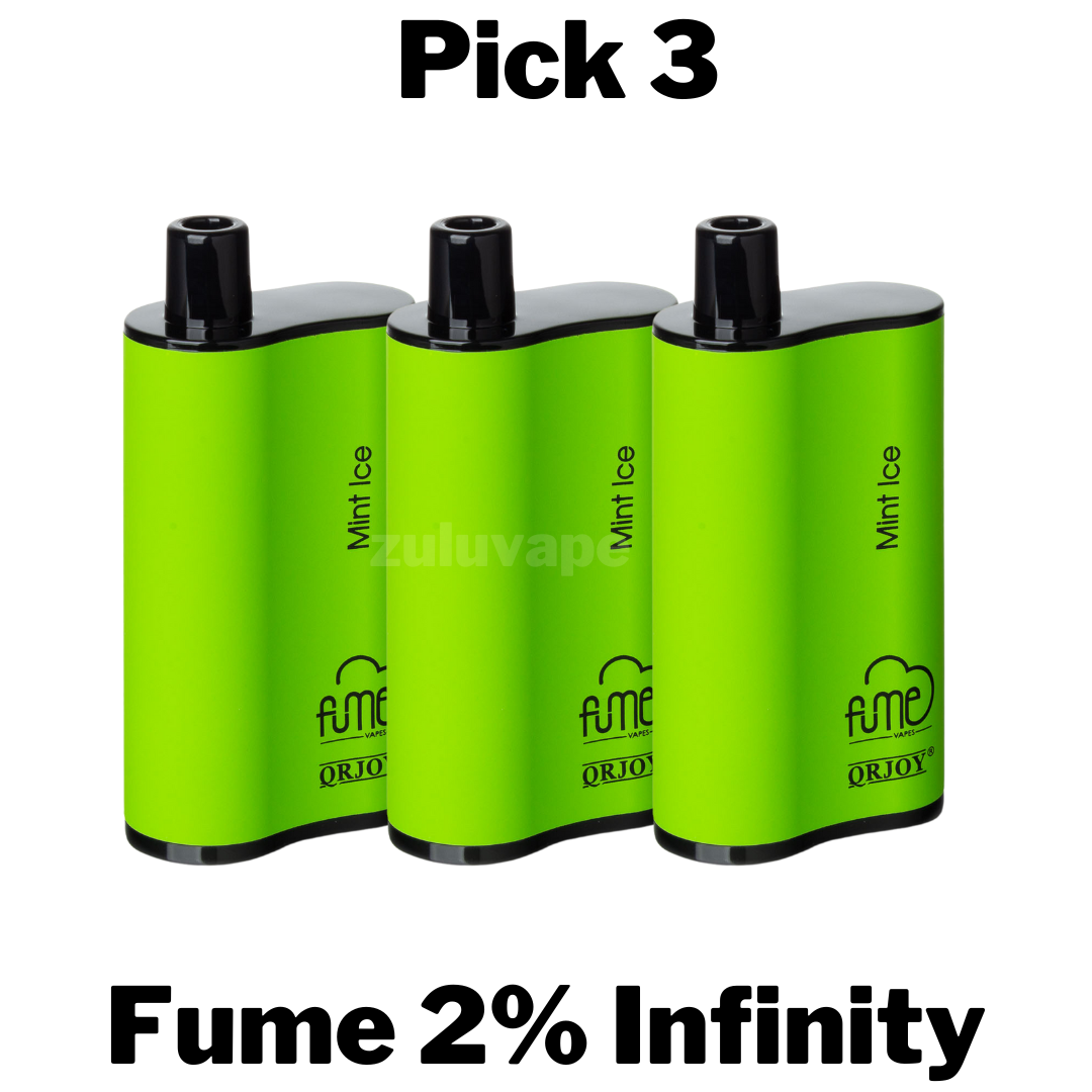 Fume Infinity 2% Disposable Vape Pick 3 – Zuluvape