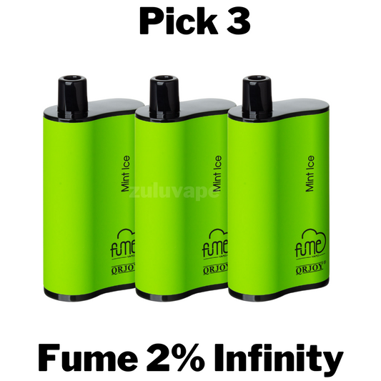 Fume Infinity 2% Disposable Vape Pick 3