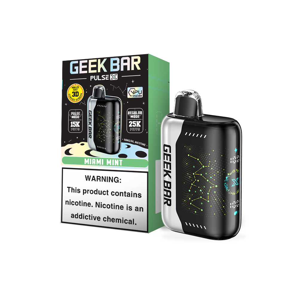 Geekbar Pulse X 25000 Disposable Vape Box of 5