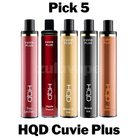 HQD Cuvie Plus Disposable Vape Pick 5