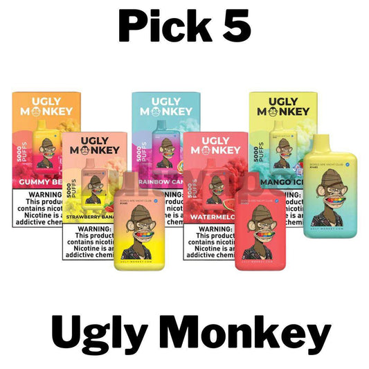 Ugly Monkey  Disposable Vape Pick 5